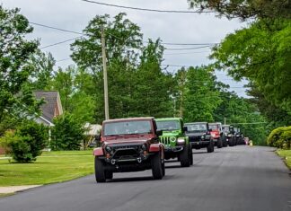 Riding for Residents Jeep Parade returns for its third year