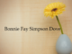 Obituary: Bonnie Fay Simpson Dove