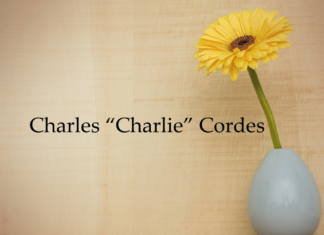 Obituary: Charles “Charlie” Cordes