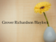 Obituary: Grover Richardson Blaylock