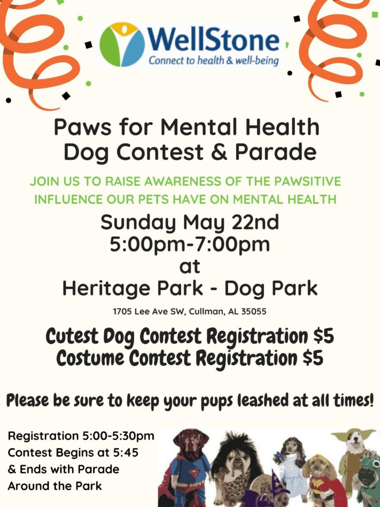 Paws for Mental Health The Cullman Tribune