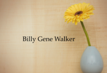 Obituary: Billy Gene Walker