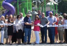 Sportsman Lake cuts ribbon on new playground