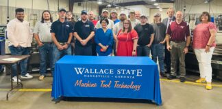 Wallace State’s Center for Career and Workforce Development & Reliance Worldwide Corporation launch Tool Maker Registered Apprenticeship
