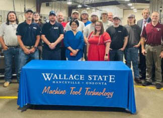 Wallace State’s Center for Career and Workforce Development & Reliance Worldwide Corporation launch Tool Maker Registered Apprenticeship
