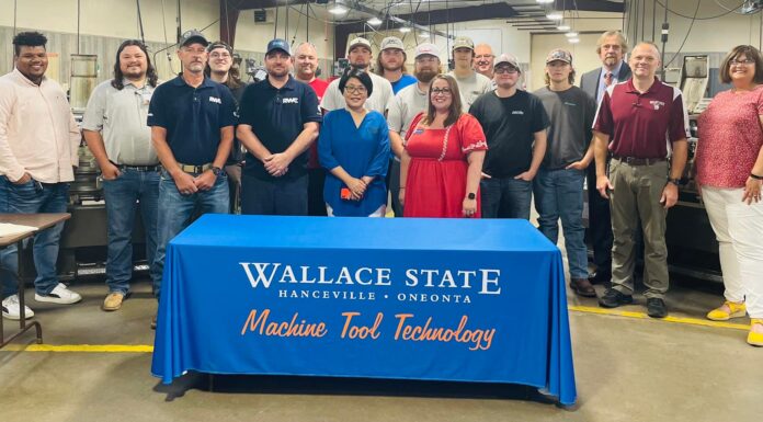 Wallace State’s Center for Career and Workforce Development & Reliance Worldwide Corporation launch Tool Maker Registered Apprenticeship