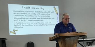 Child Sexual Abuse Prevention Training presented at West Cullman Baptist Association