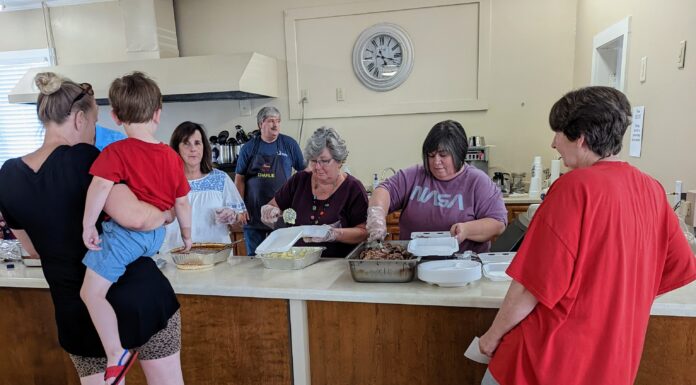 Community Meal at Northside Baptist a relief for families during hard times