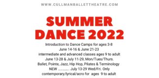 Cullman Ballet Theatre School offering Summer Dance Classes