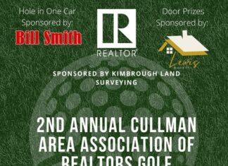 2nd Annual Cullman Area Association of Realtors Golf Tournament set for July 17