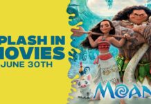 First Splash-In movie at WildWater on Thursday evening