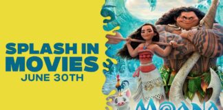 First Splash-In movie at WildWater on Thursday evening