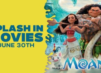 First Splash-In movie at WildWater on Thursday evening