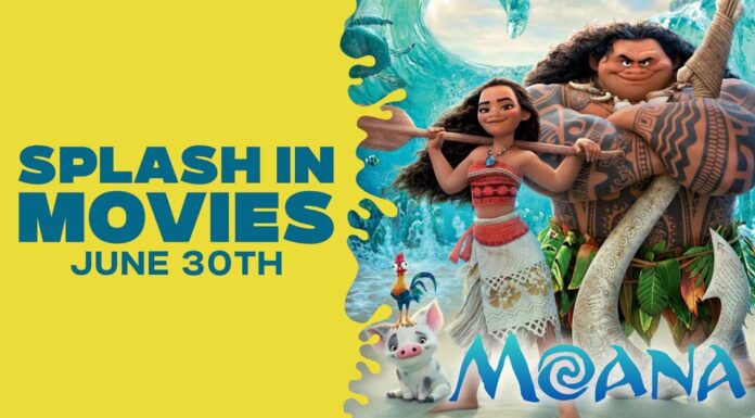 First Splash-In movie at WildWater on Thursday evening