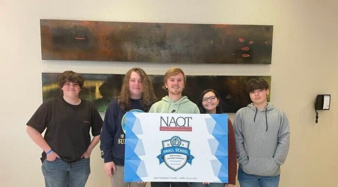 West Point Quiz Bowl team returns from National Championship; Brodie Henry honored as a Freshman Rising Star