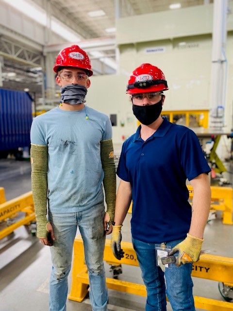 Caleb Sharpe and Laiklind Casey - Tool & Die Maker Apprentices