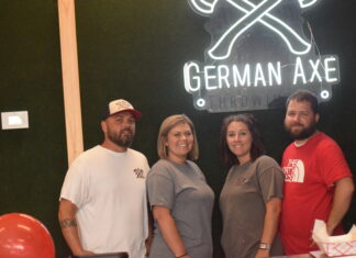 German Axe Throwing Co. hits the mark at grand opening