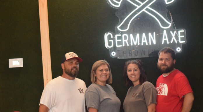 German Axe Throwing Co. hits the mark at grand opening