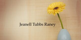 Obituary: Jeanell Tubbs Raney