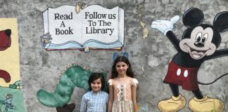 Young authors read published books