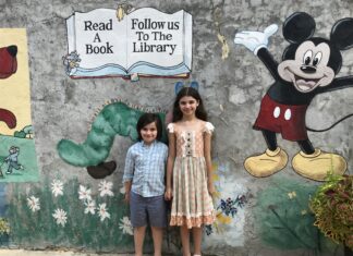 Young authors read published books