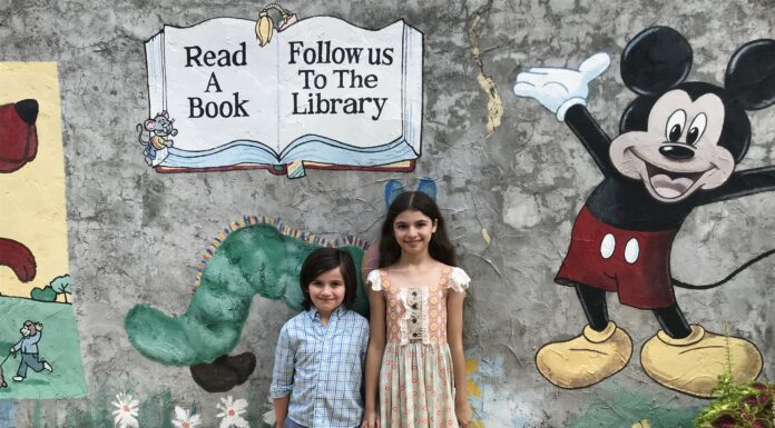 Young authors read published books