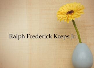 Obituary: Ralph Frederick Kreps Jr.