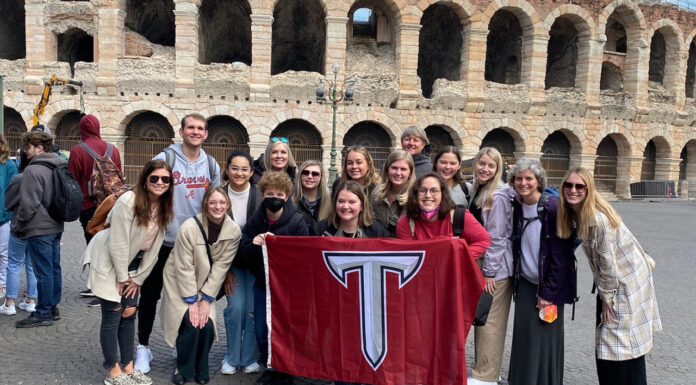 Local Troy University students study abroad