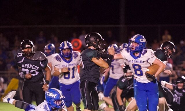 PREP FOOTBALL: Cold Springs topples Holly Pond on the road 29-14