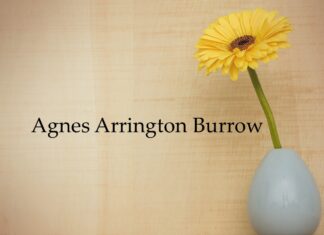 Obituary: Agnes Arrington Burrow