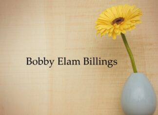 Obituary: Bobby Elam Billings