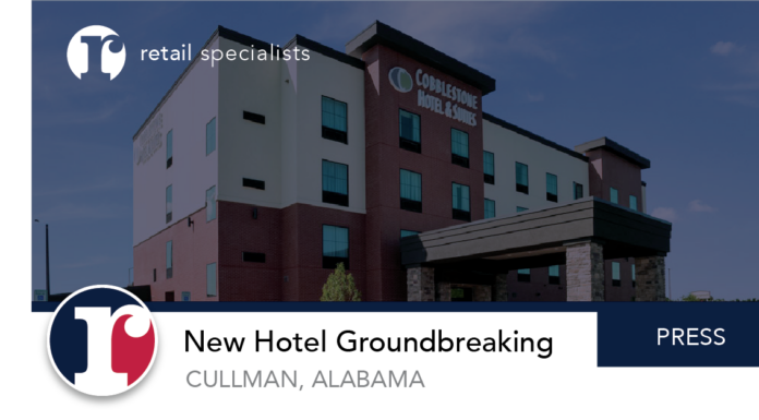 Cobblestone Hotel, Wissota Chophouse groundbreaking Tuesday in SW Cullman