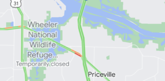 Traffic alerts for Cullman this week