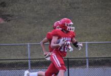 PREP FOOTBALL: Vinemont outraces Falkville in 46-40 shootout