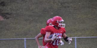 PREP FOOTBALL: Vinemont outraces Falkville in 46-40 shootout