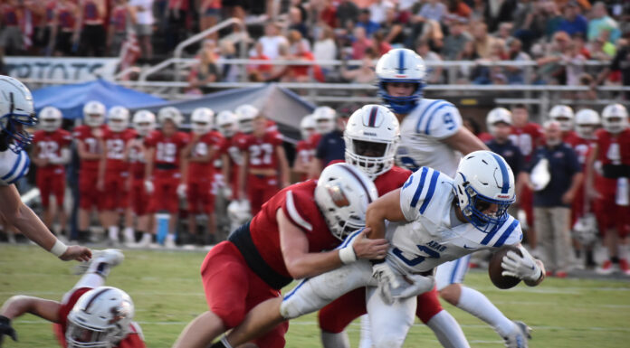 PREP FOOTBALL: Arab rolls past Brewer 35-0