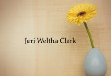 Obituary: Jeri Weltha Clark