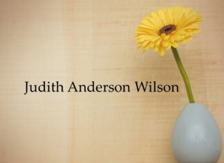 Obituary: Judith Anderson Wilson