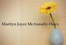 Obituary: Marilyn Joyce McAnnally-Hays