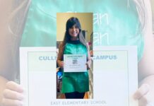 East Elementary wins 1st-place Cullman County PALS Clean Campus Award