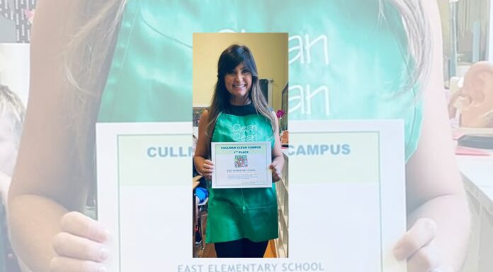 East Elementary wins 1st-place Cullman County PALS Clean Campus Award