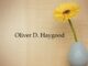 Obituary: Oliver D. Haygood