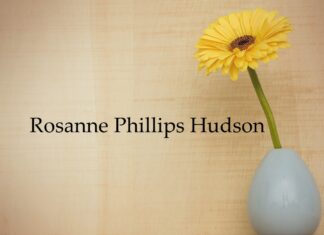 Obituary: Rosanne Phillips Hudson