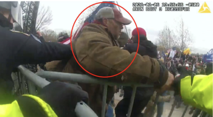 Alabama man arrested on felony and misdemeanor charges for actions during Jan. 6 Capitol breach: Defendant accused of assaulting law enforcement officers