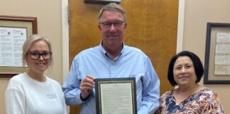 Domestic Violence Awareness Month proclamation by City of Cullman