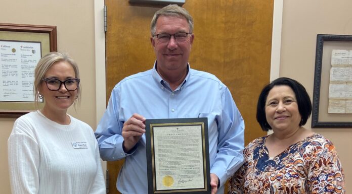 Domestic Violence Awareness Month proclamation by City of Cullman