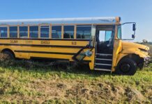 Cullman County school bus involved in accident, no students on board