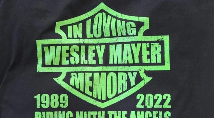 Wesley Mayer Memorial Poker Run scheduled for Sept. 10
