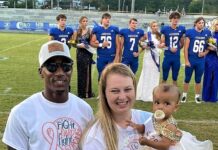 Addison crowns 1-year old Saige Hall homecoming princess