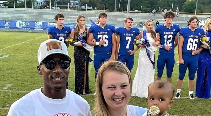 Addison crowns 1-year old Saige Hall homecoming princess